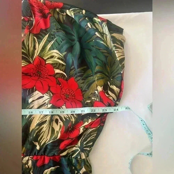 ZARA Women’s Floral Jumpsuit  - Size XL - Picture 5 of 16